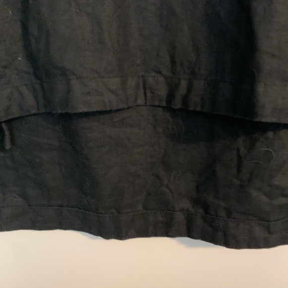 Sympli size L black linen top - Picture 8 of 8